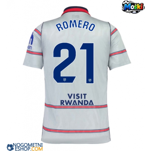 Moški Nogometni dresi Atletico Madrid Cristian Romero #21 Tretji 2026-27 Kratek Rokav
